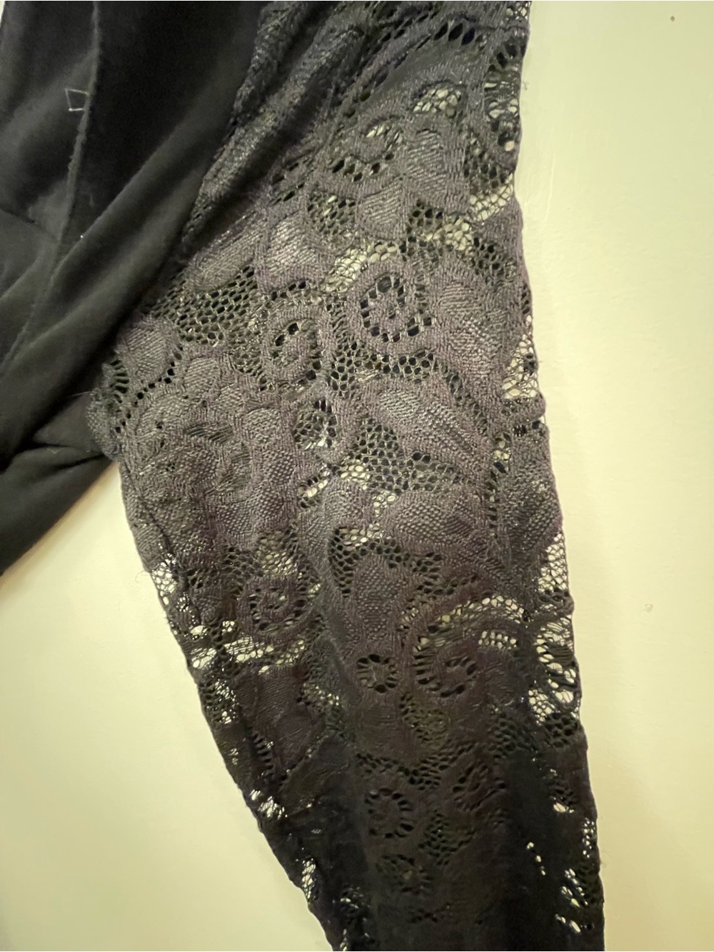 Anthropologie Black Lace Slip Dress - Picture 6 of 9
